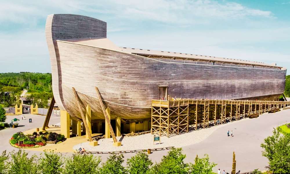 Visitors exploring Noah’s Ark Encounter Kentucky and enjoying one of the most unique attractions in Kentucky