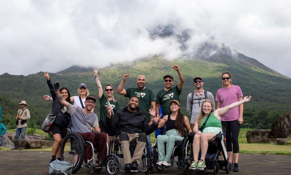 Traveling with mobility challenges while enjoying a scenic vacation destination